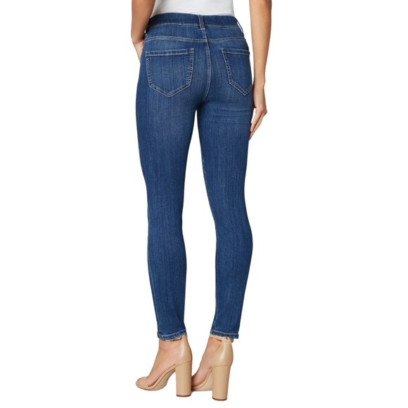 Liverpool Los Angeles Gia Glider Ankle Skinny Stretch Blue Denim Jean Size 8/29 - Picture 2 of 10